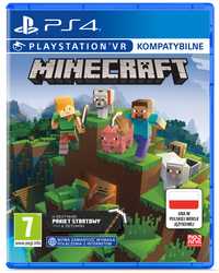Gra Minecraft (Bedrock Edition) + Pakiet Startowy PL (PS4)