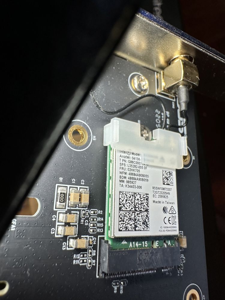 Wi-fi 6 PCI-E Adapter