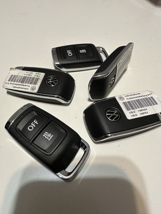 Pilot kluczyk sterowanie webasto vebasto seat vw volkswagen oryginał
