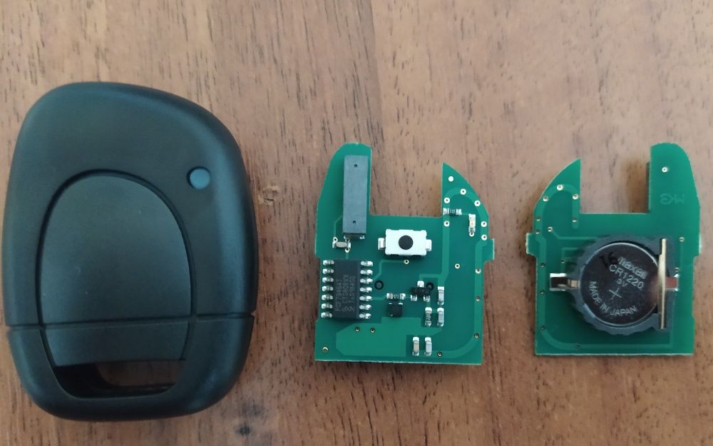 (№47-52) Ключ з платою та чіпом. Renault Opel Vivaro Рено Мастер