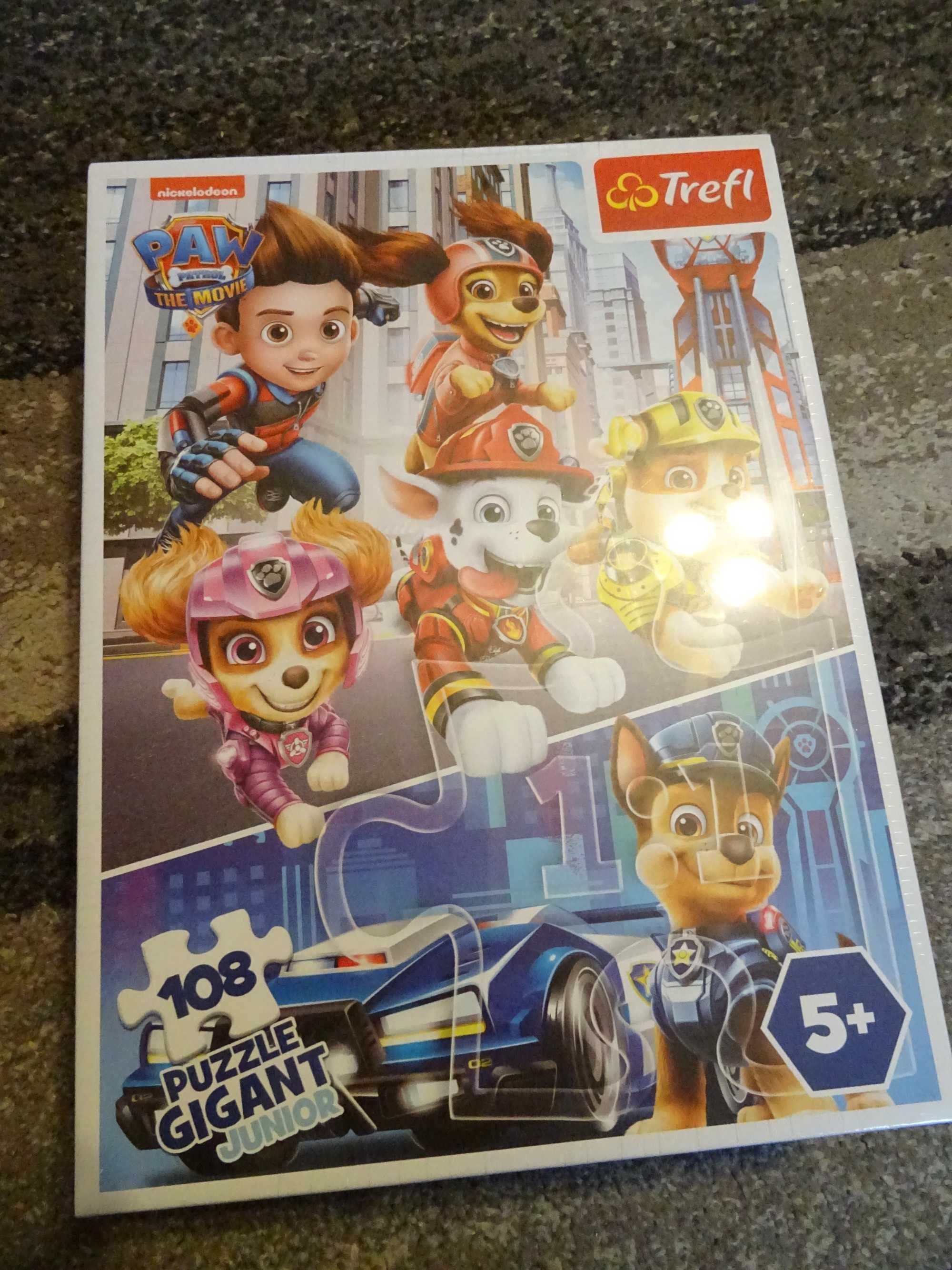 Puzzle Trefl Gigant Junior 108 el. nowe  91816
