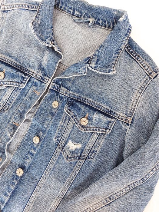 Casaco de ganga longo