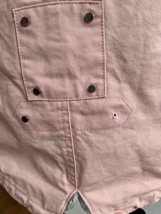 Kurtka damska zimowa ocieplana pudrowy róż roz L