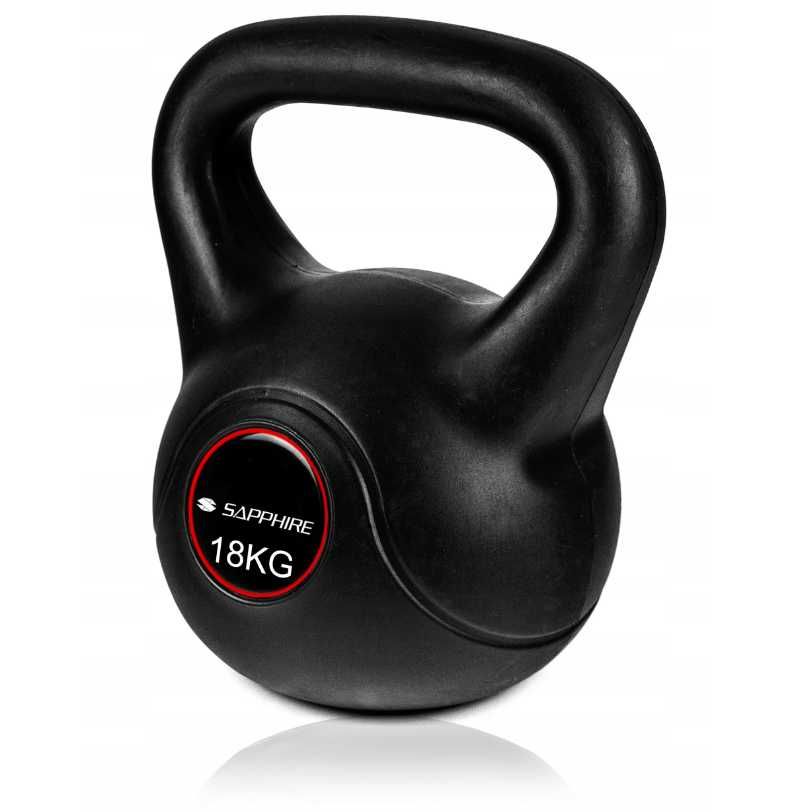 NOWY Kettlebell 18Kg Odważnik Hantel Ciężar (PROMOCJA)