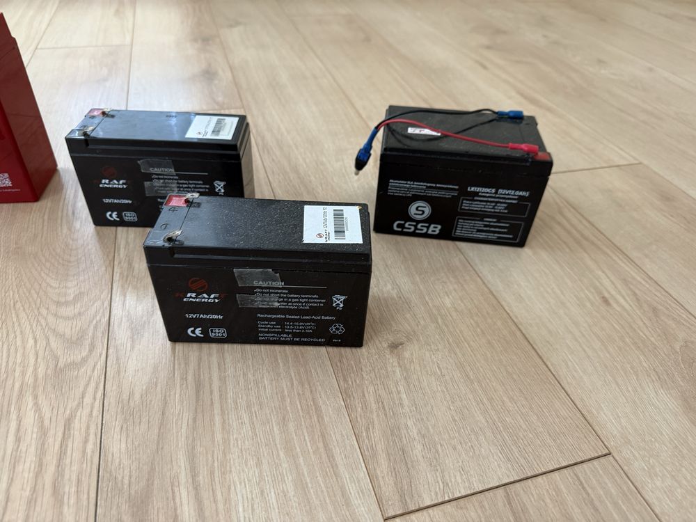 Акумуляторна батарея 12В 7Аг Kraft 12V7Ah/20Hr є ще інши