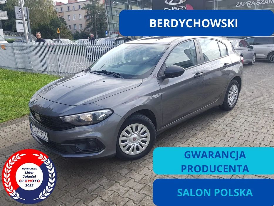 Fiat Tipo Salon Polska,1 właściciel, Serwis ASO,Na gwarancji fabrycznej do 2026!