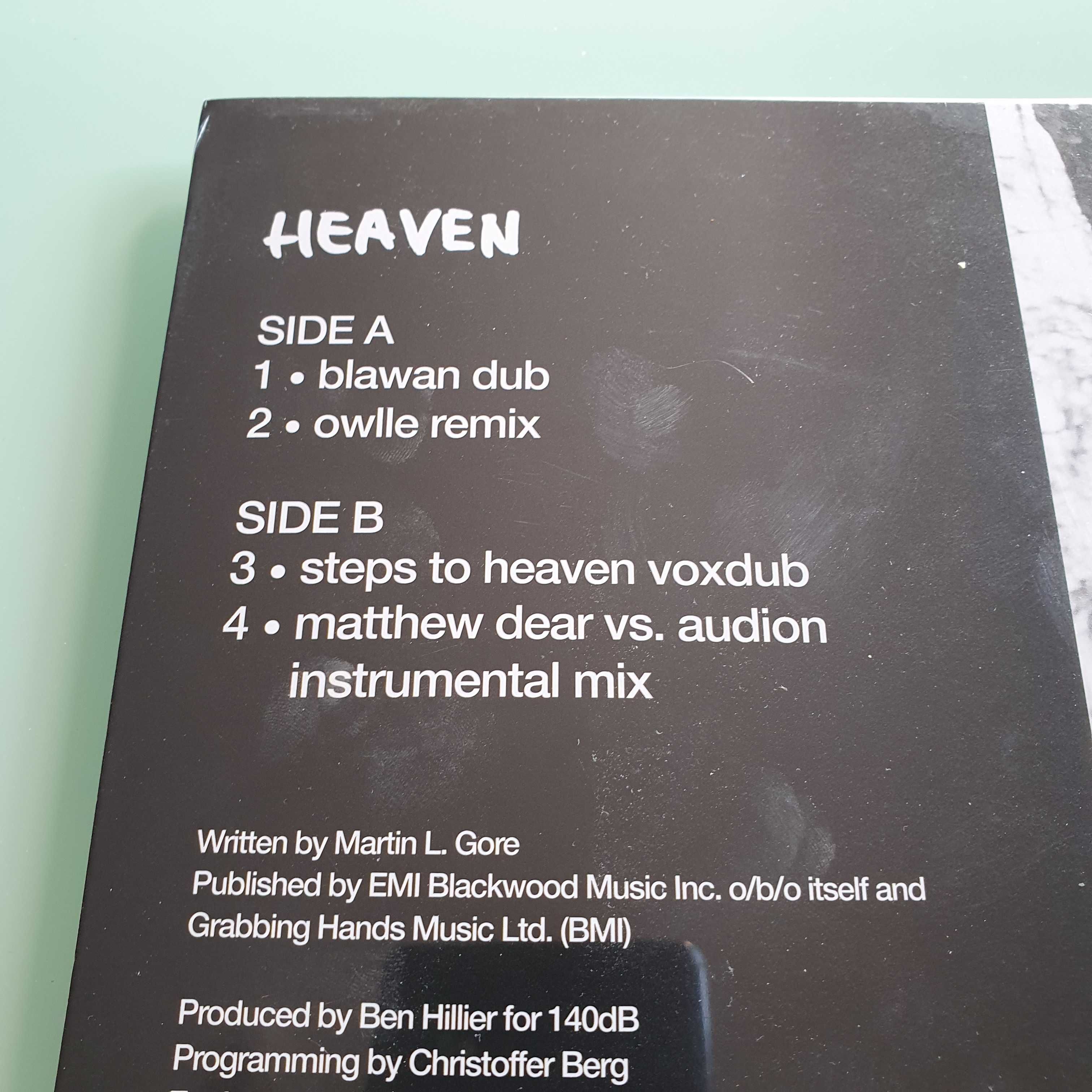 Depeche Mode "Heaven" novo