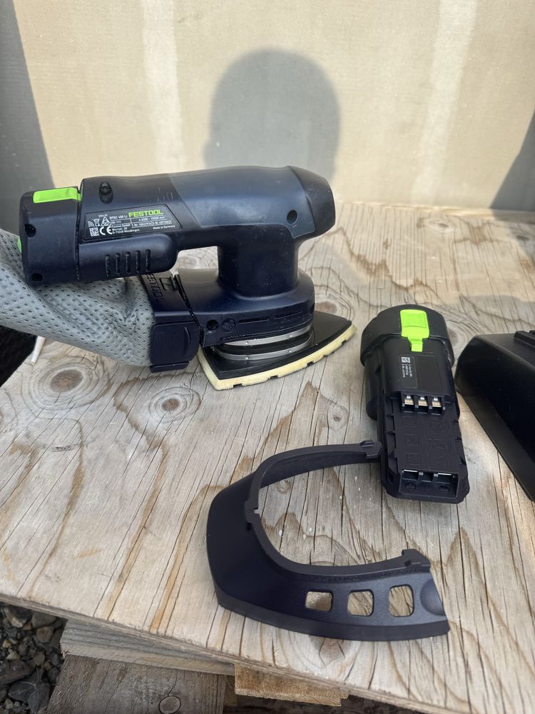 Festool Delta DTSC 400. Akumulatorowa szlifierka