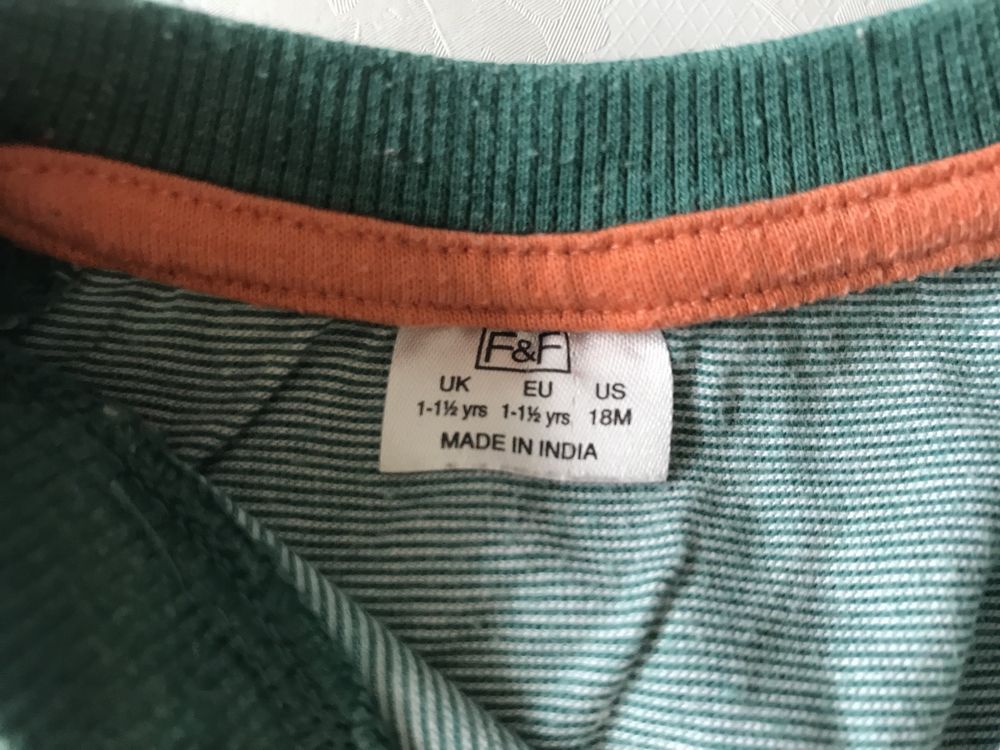 Bluzka F&F i sweter Zara 86