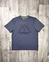 Helly hansen x-cool футболка L размер серая с принтом оригинал