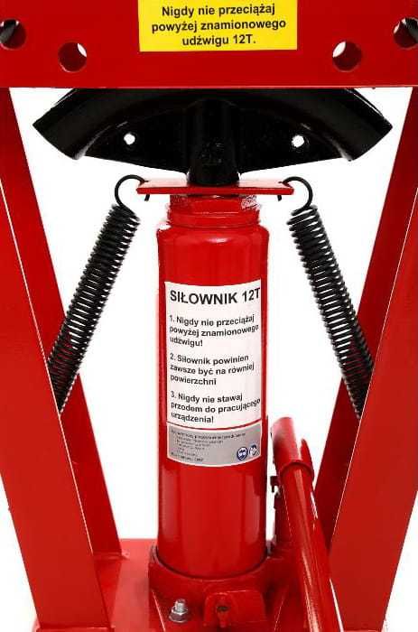 KRAFT&DELE Giętarka Hydrauliczna Do Rur 12t Stal + 6 Profili KD338