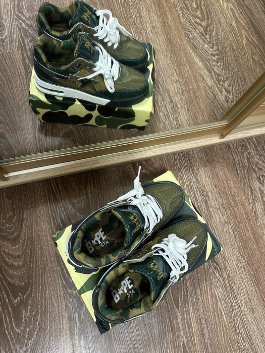 продаю  кросівки bape sta green