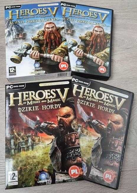 Heroes of Might and Magic V Edycja Kolekcjonerska, mapa, dodatki (PC)