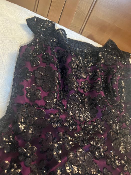 Vestido com lantejoulas