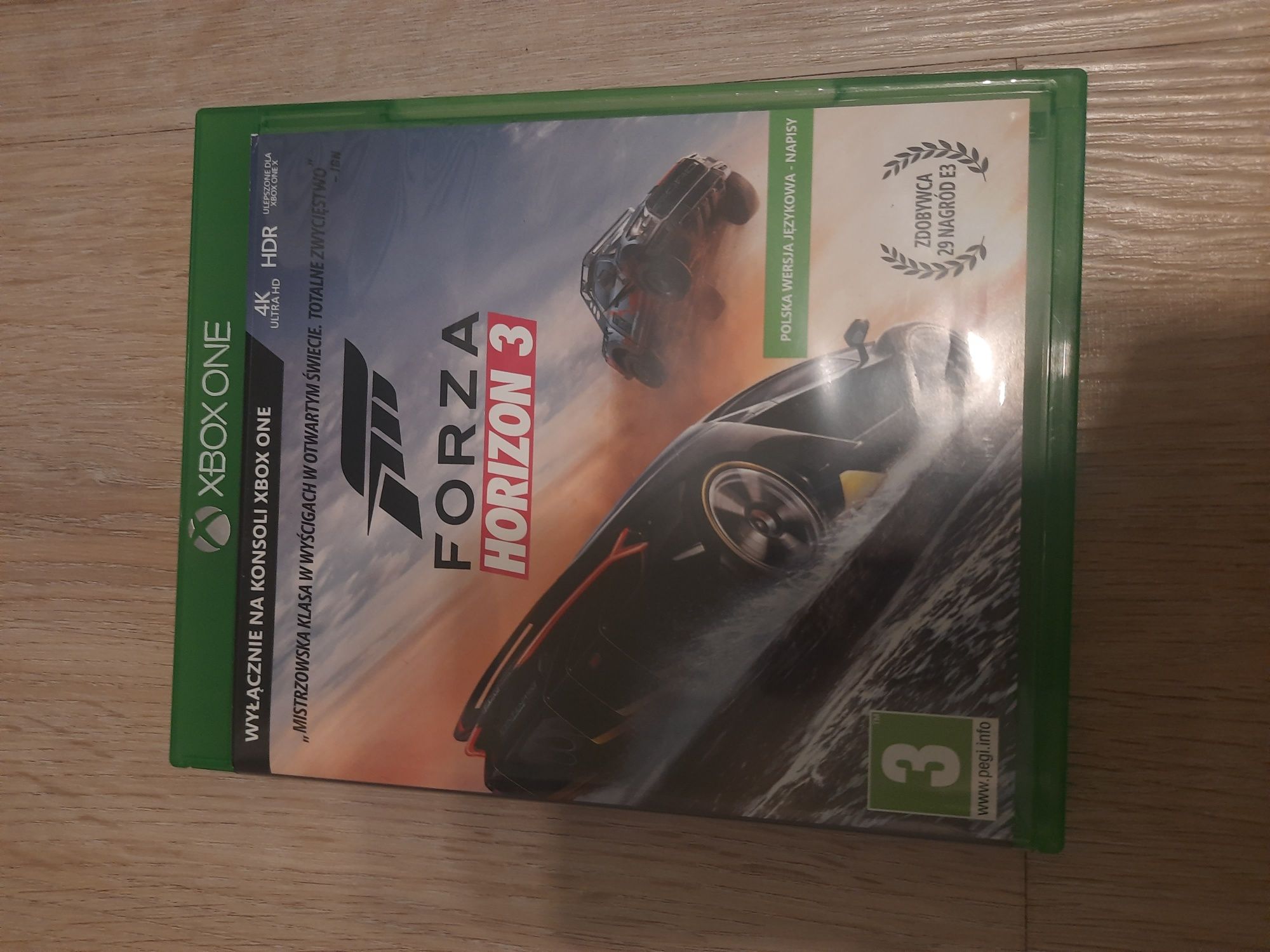 Forza 3 płyta na Xbox One