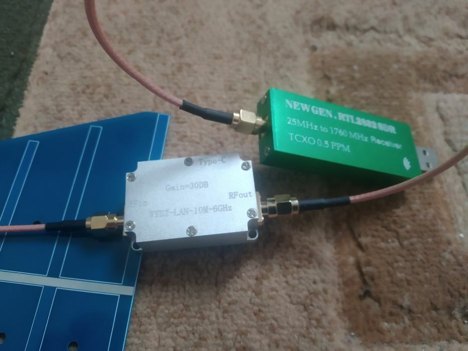 Набір радіоаматора/рер-розвідника:) SDR+LNA+ANTENNA+cables