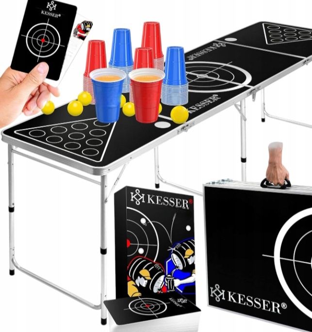 Gra piwny beer pin pong
