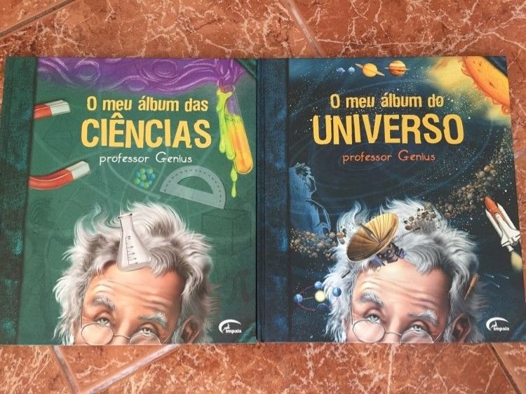 Livros O meu Álbum das Ciências/Universo NOVOS