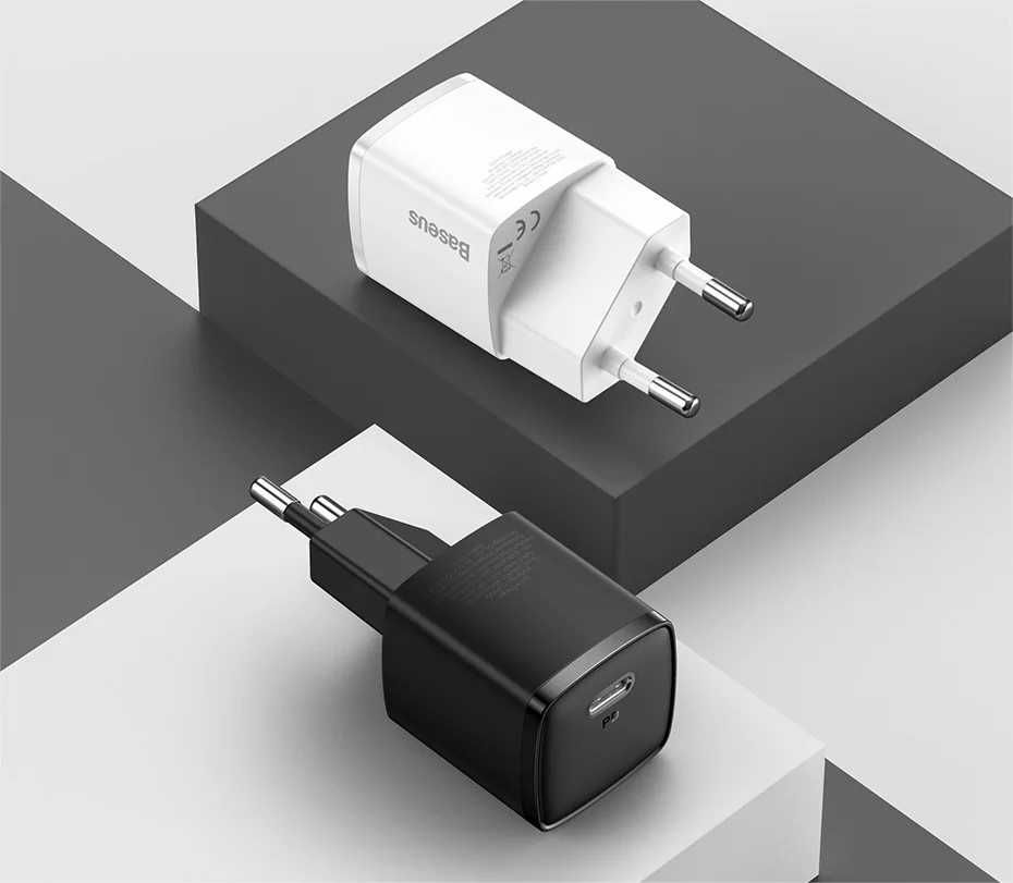 Ładowarka sieciowa Baseus USB C 20W czarna