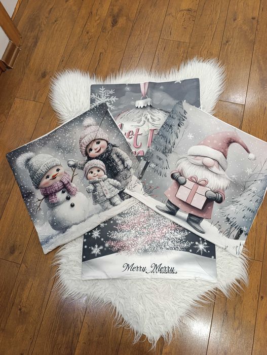 Poszewki dekoracyjne świąteczne 45*45