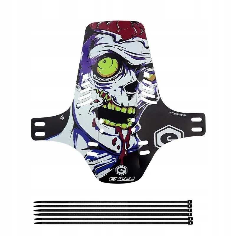 Błotnik rowerowy mtb enduro mud guard 20-29" - enlee przedni tylny