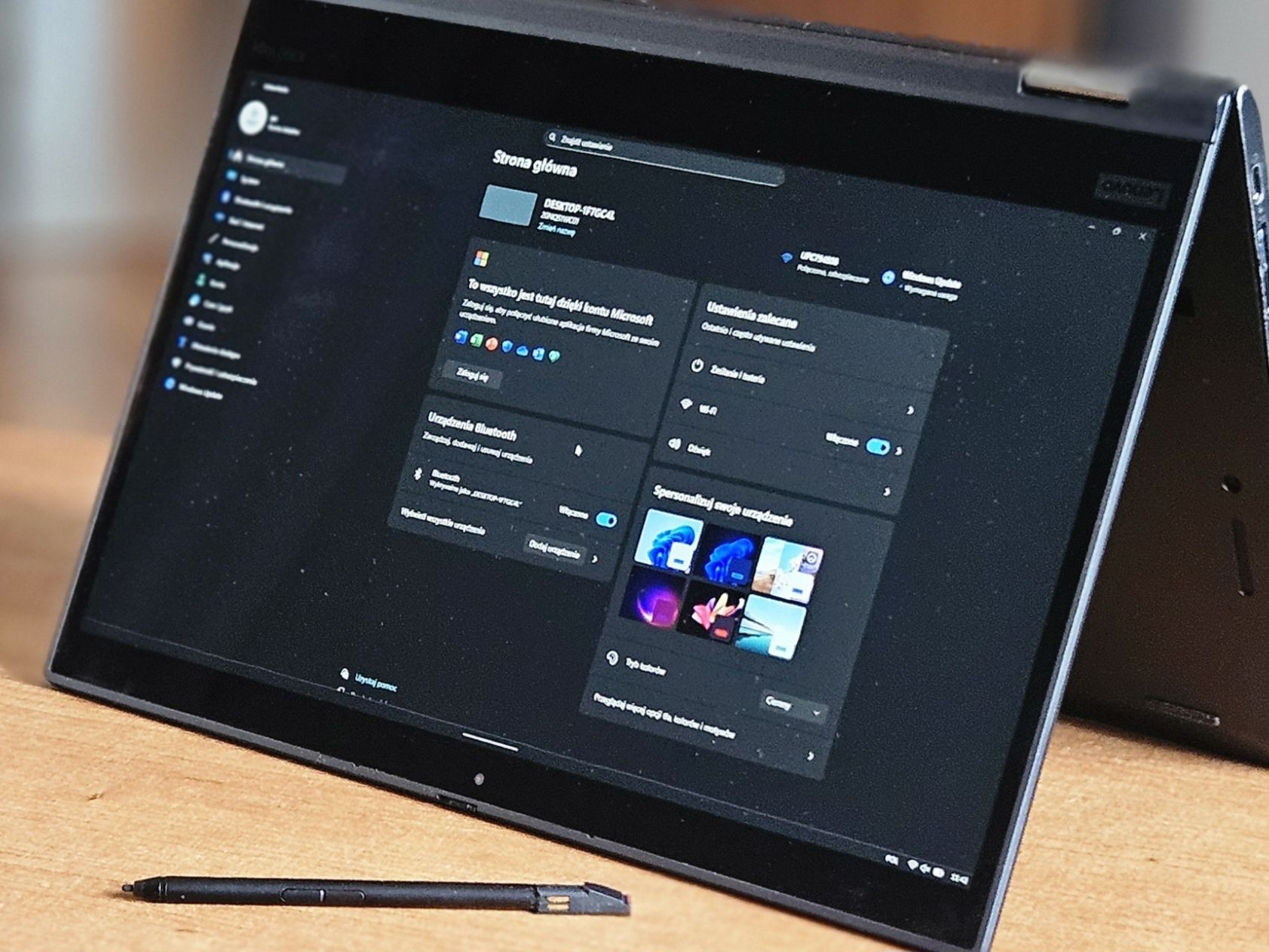 Laptop ThinkPad Yoga x390, I5, 2w1, dotykowy,  długopis