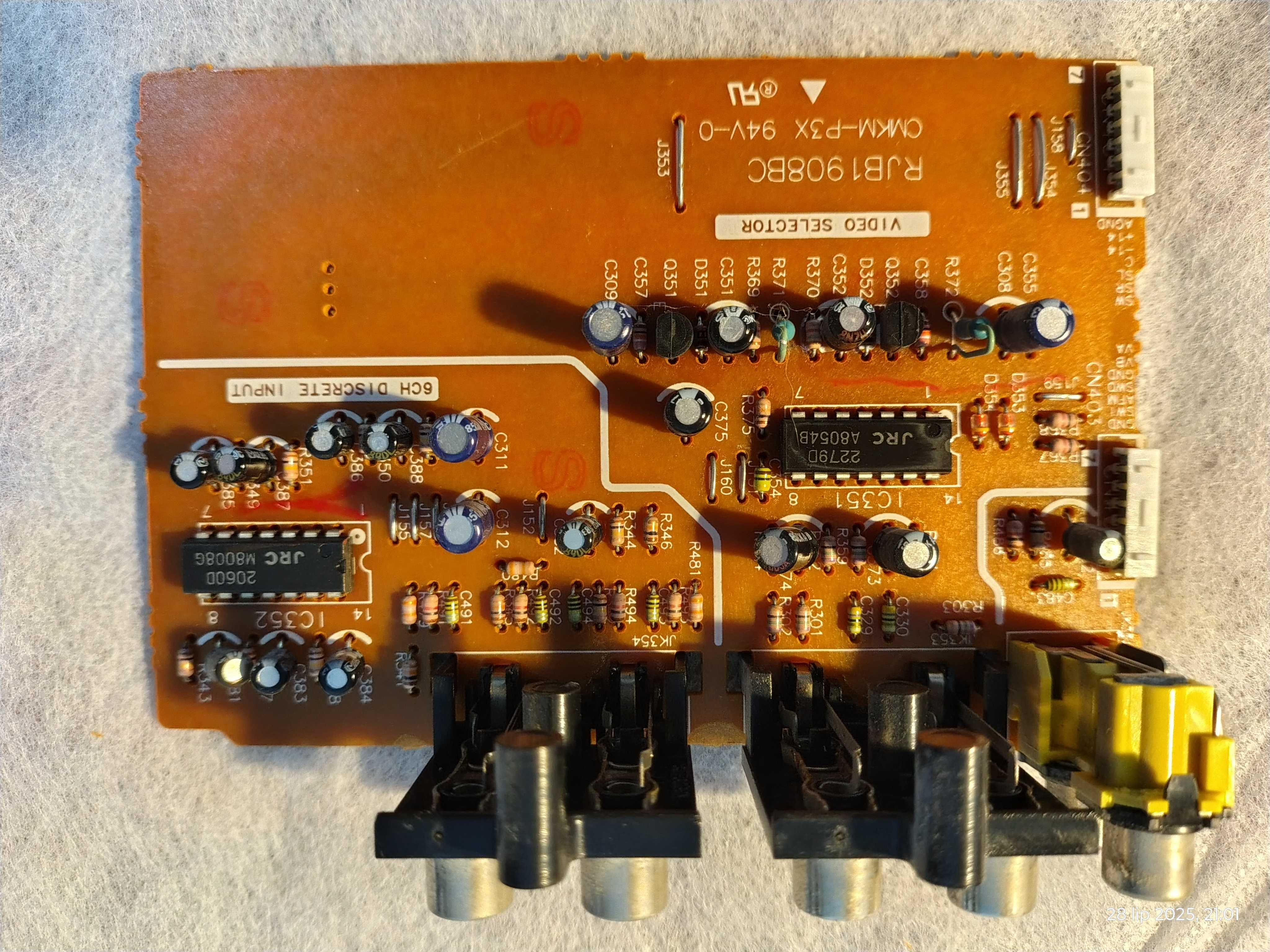 Technics SA-AX720 płyta Video