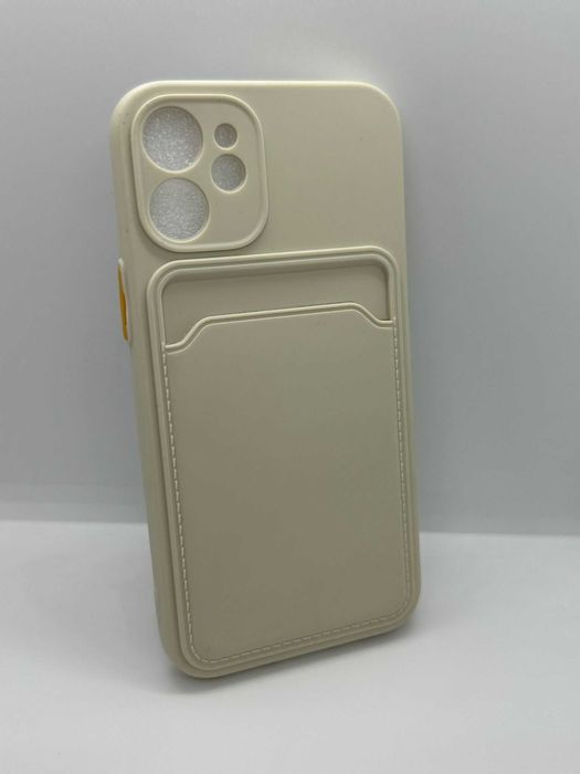 Obudowa Etui Case Iphone 12 Mini Jasne Kieszonka na kartę kod 244