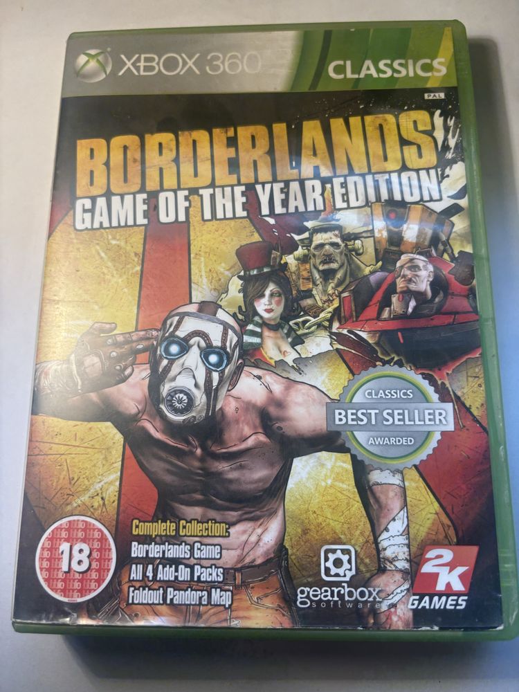 Gra Borderlands GOTY Xbox 360