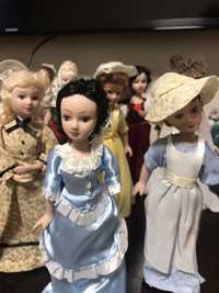 Куклы фарфоровые колекция 50шт.
