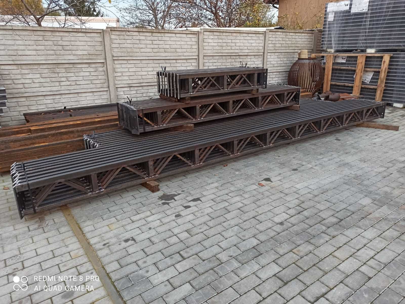 Konstrukcja Stalowa 6x6 - Wiata Garaż Magazyn Carport - Nowa i Solidna