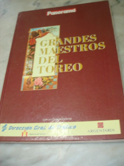 Livro "Grandes Maestros Del Toreo"
