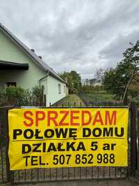 Sprzedam dom z działka 5ar