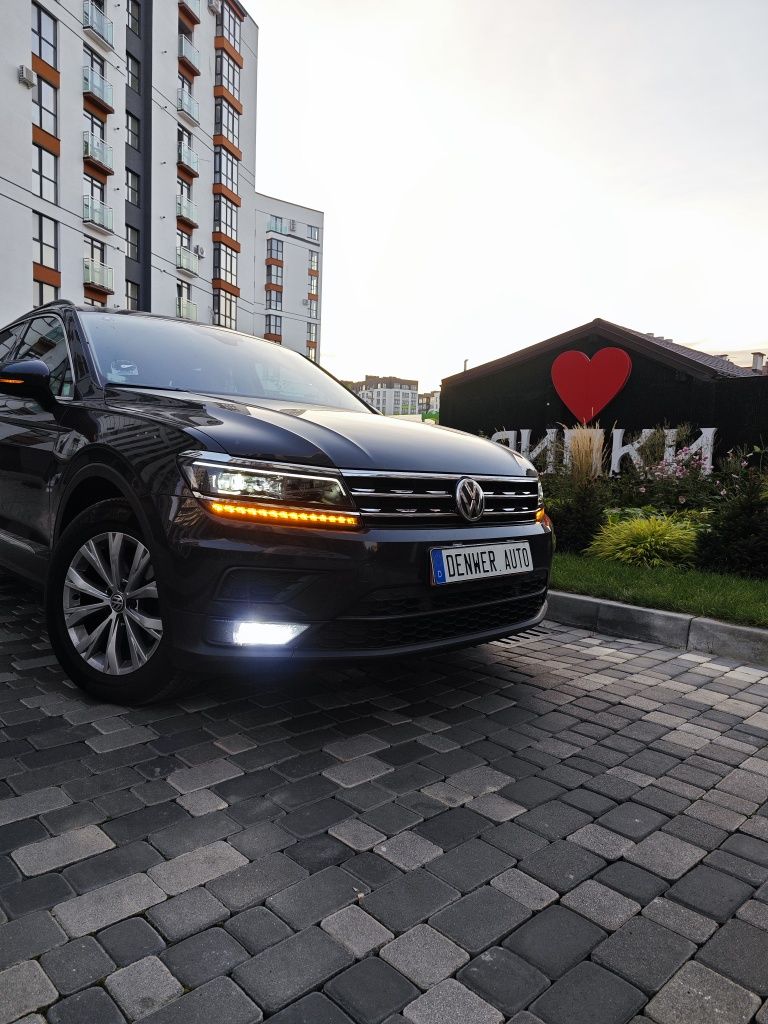 Фары Full Led Tiguan 2 AD1 17- новые. Установка