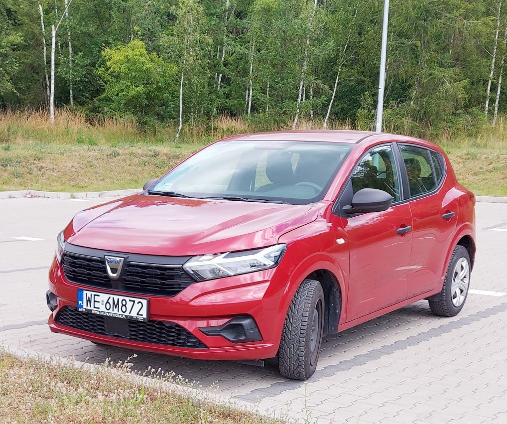 Cesja wynajmu Dacia Sandero LPG- 1281,49zl netto rata / m-c