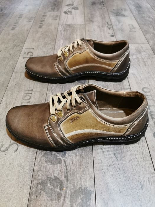 Jokery męskie Skorzane Buty 43 rozmiarr