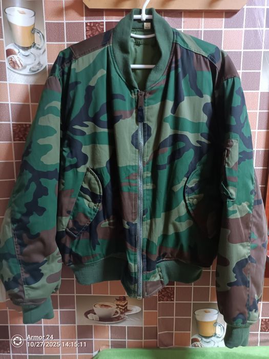 Куртка Бомбер Alpha Industries Ma-1 из США.