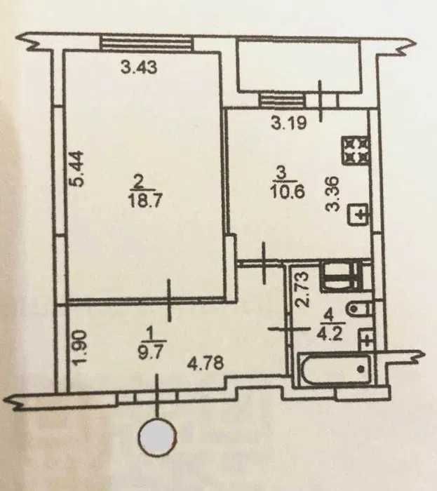 Без комісії! Продам 1к Урлівська23г 15х метро Позняки-Осокорки Дарниць