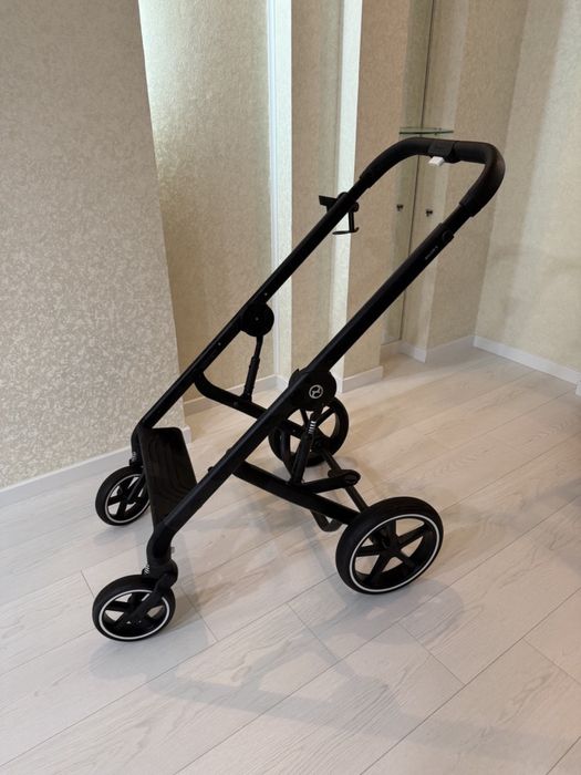 Коляска sybex balios S шасси+прогулочный блок, подстаканник, конверт