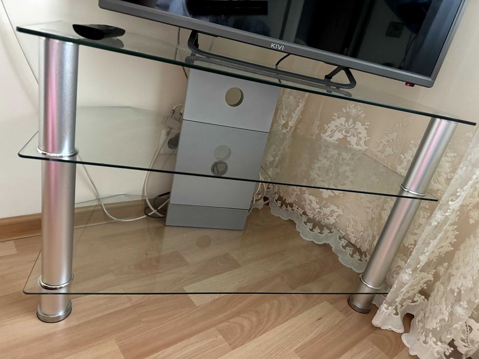 Тумба скляна під AV-апаратуру, м. Хмельницький