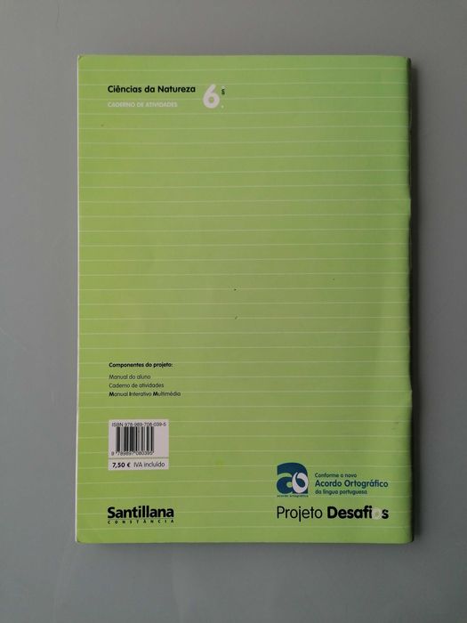 Ciências da Natureza 6º Ano - Manual e Caderno de Atividades