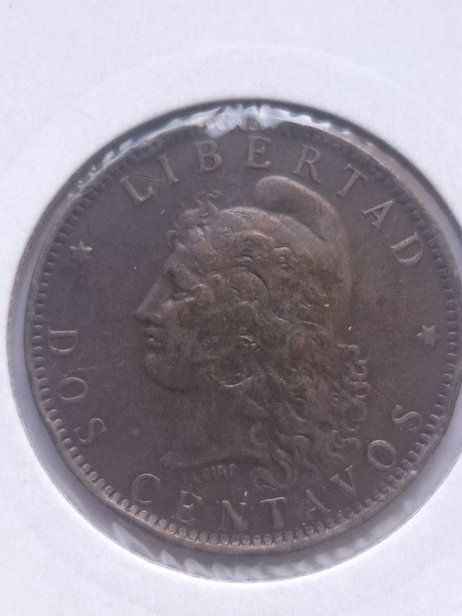 Argentyna 10 centavos 1892