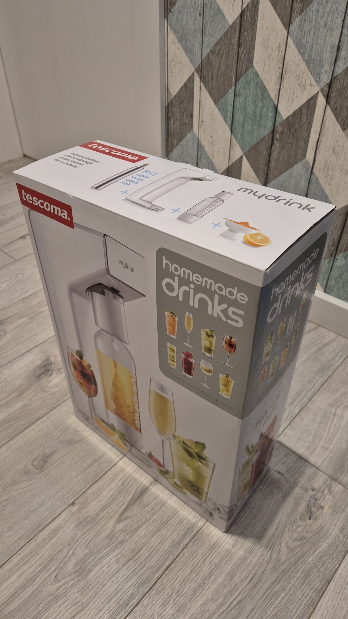 Saturator do napojów gazowanych Tescoma myDRINK