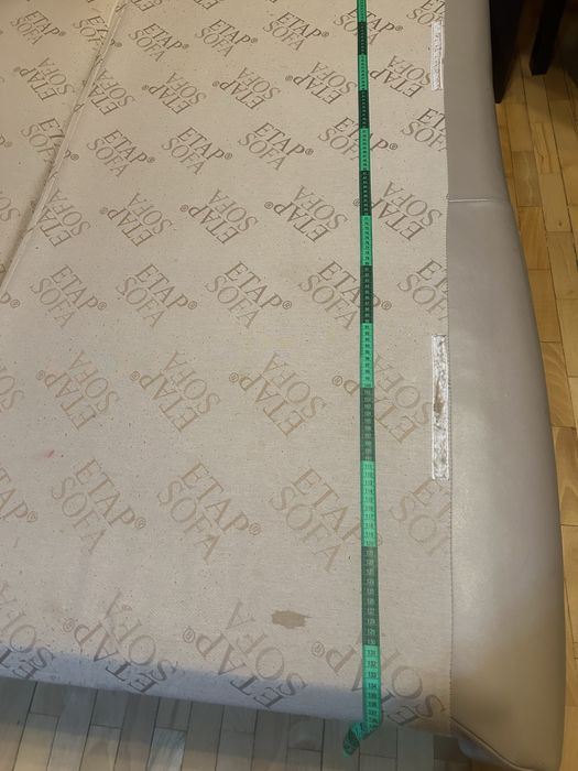 Sofa ze skóry z funkcją spania