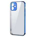 Joyroom New Beauty Series ultra cienkie przezroczyste etui z metaliczn