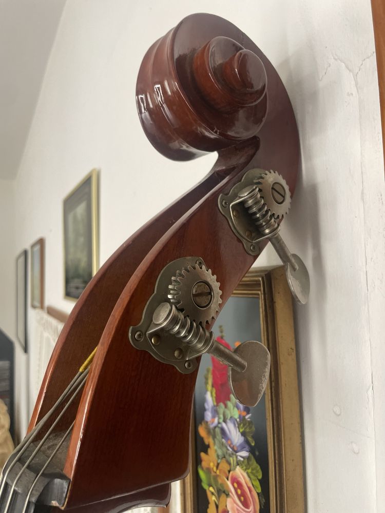 Contrabaixo Dvorak ( Strunal ) , 3/4 + extras ( excelente preco )  .