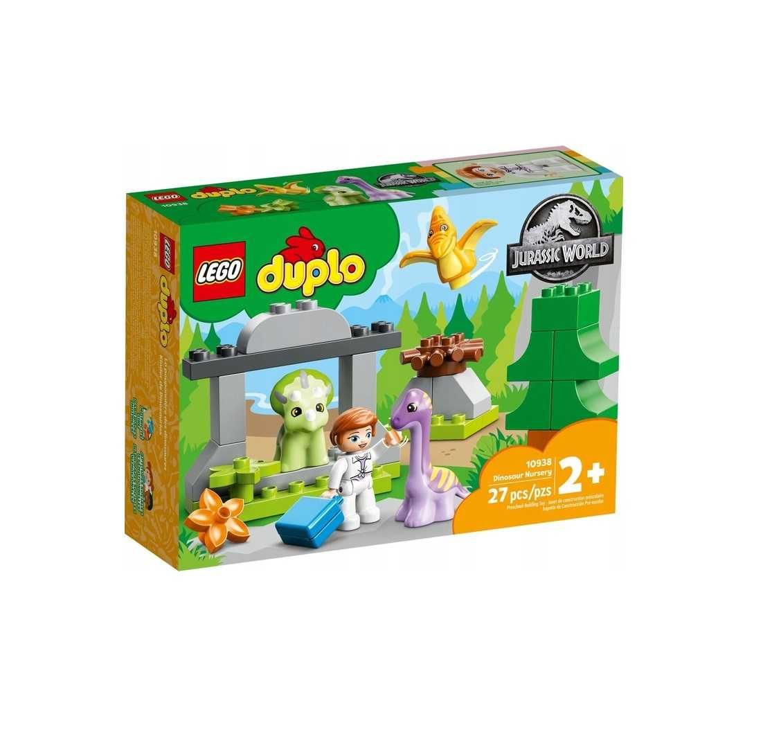 Lego Duplo Jurassic World 10938 Dinozaurowa Szkółka 2+ Klocki *NOWE*