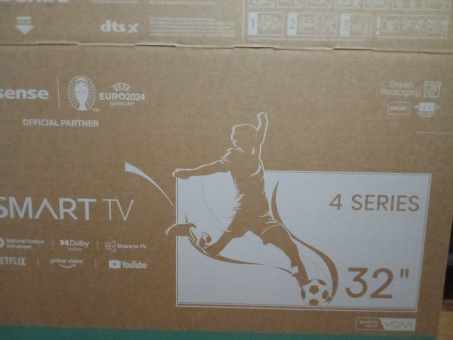 Hisense 32" + heater