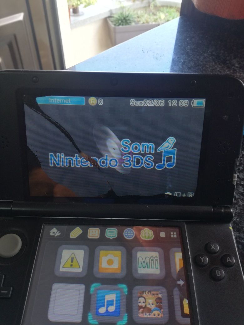 Nintendo 3DS xl com cartao memória 4g