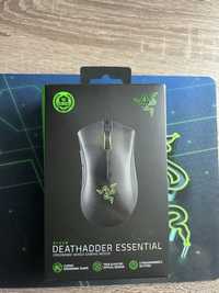 Myszka razer deathadder essential nowa  + podkladka